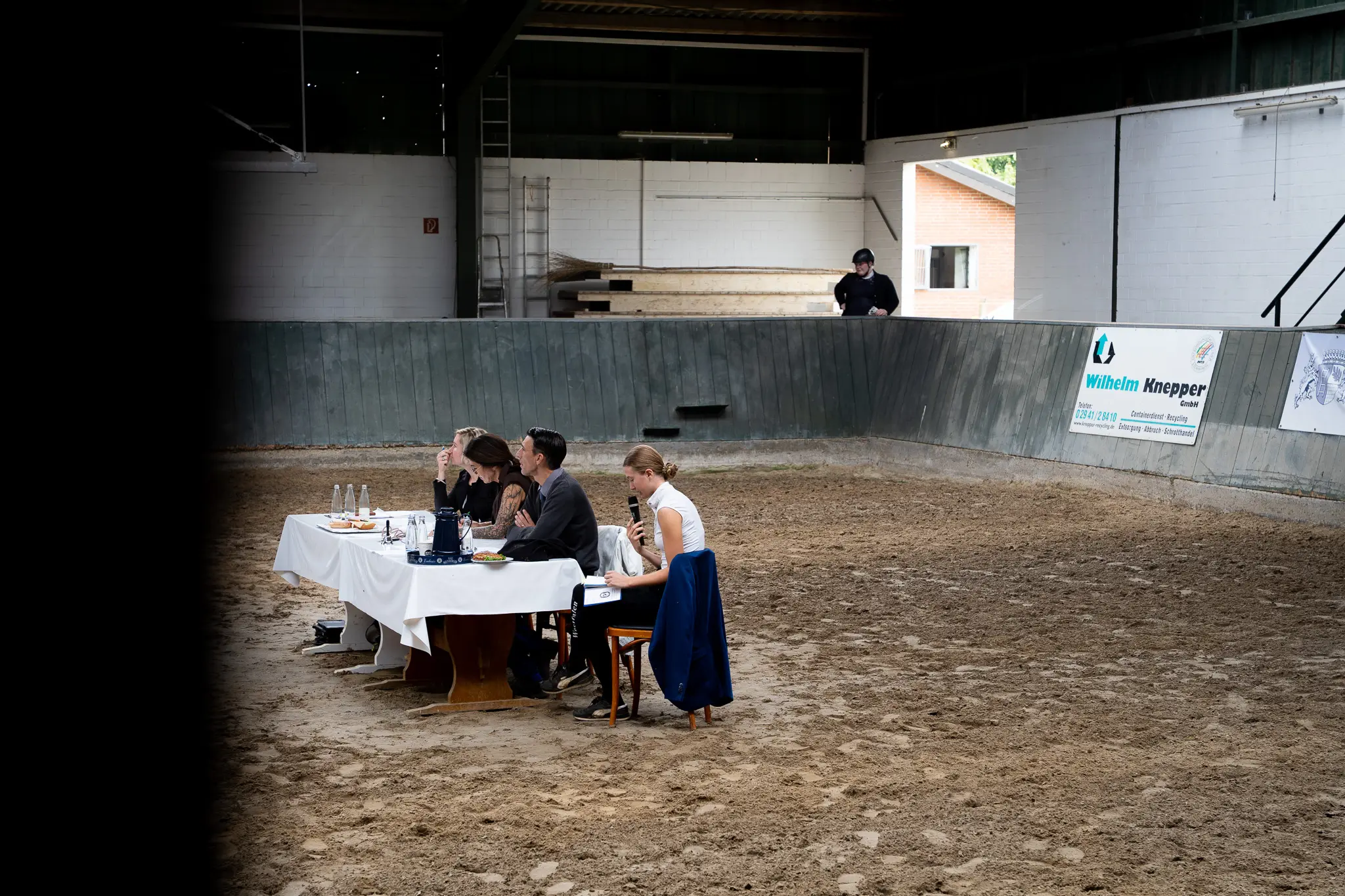 Neuer Boden in den Hallen