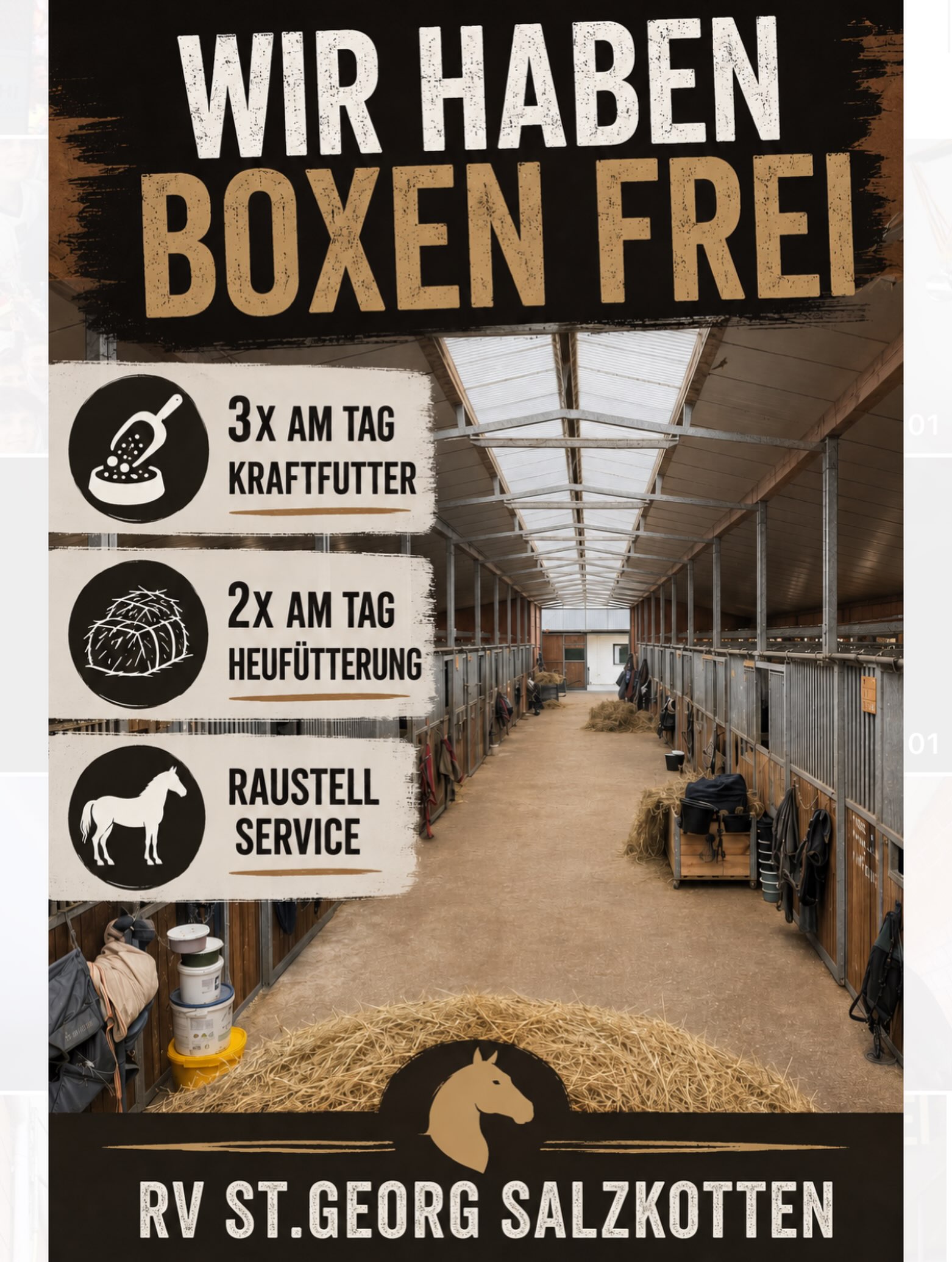 ❗️Wir haben Boxen frei ❗️